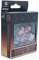 Dune - Adventures in the Imperium Dice Set: Harkonnen