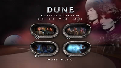 Disc 1: Scenes Menu.